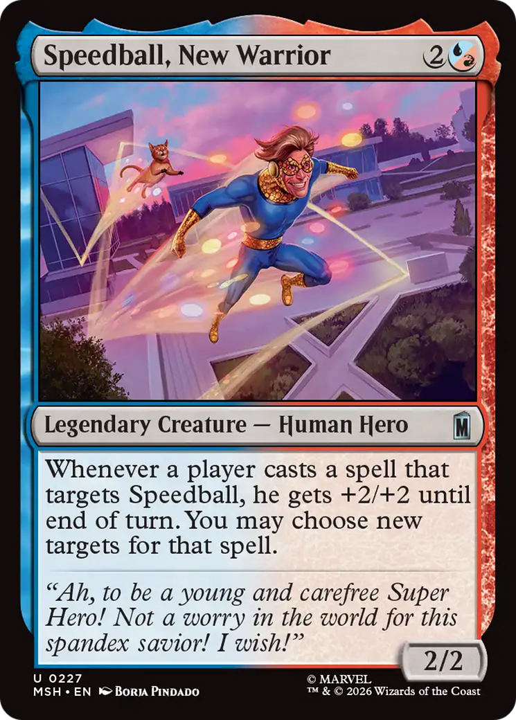 Speedball, New Warrior [Marvel Super Heroes] | Chromatic Games
