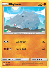 Rhyhorn (65/147) [Sun & Moon: Burning Shadows] | Chromatic Games