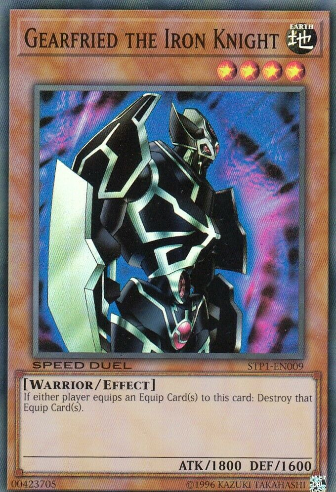 Gearfried the Iron Knight [STP1-EN009] Super Rare | Chromatic Games