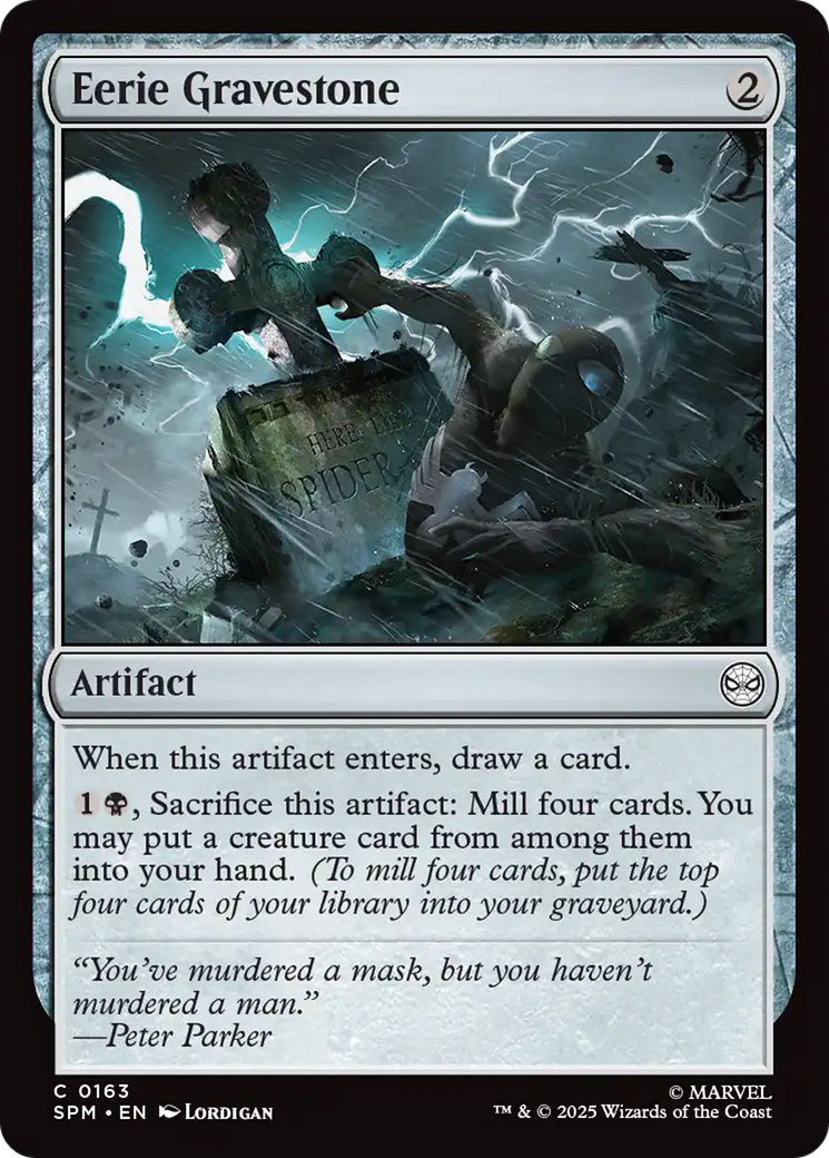 Eerie Gravestone [Marvel's Spider-Man] | Chromatic Games