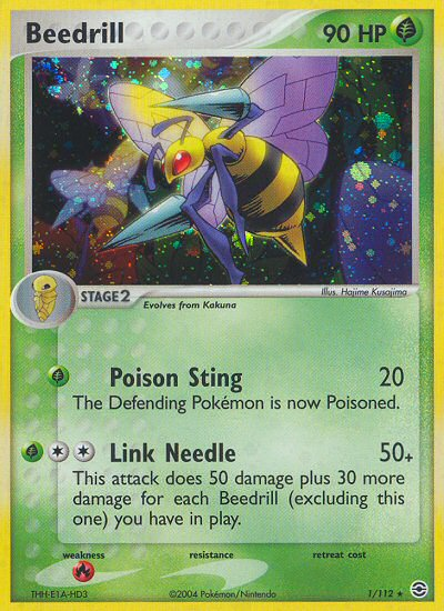 Beedrill (1/112) [EX: FireRed & LeafGreen] | Chromatic Games