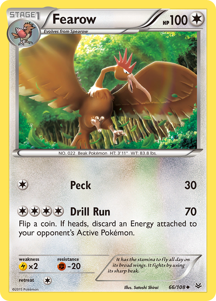 Fearow (66/108) [XY: Roaring Skies] | Chromatic Games