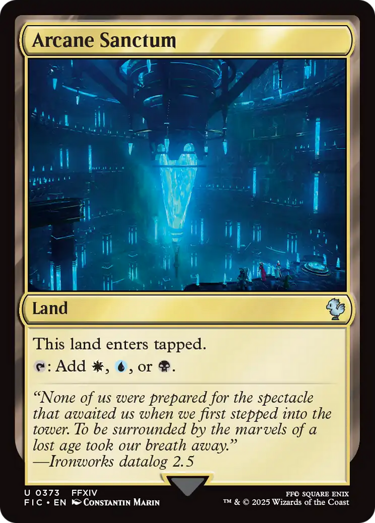 Arcane Sanctum [FINAL FANTASY Commander] | Chromatic Games
