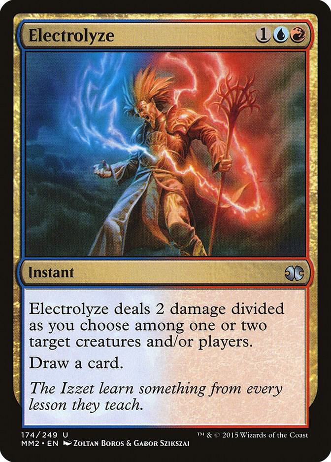Electrolyze 174/249 (Modern Masters 2015)  | Chromatic Games