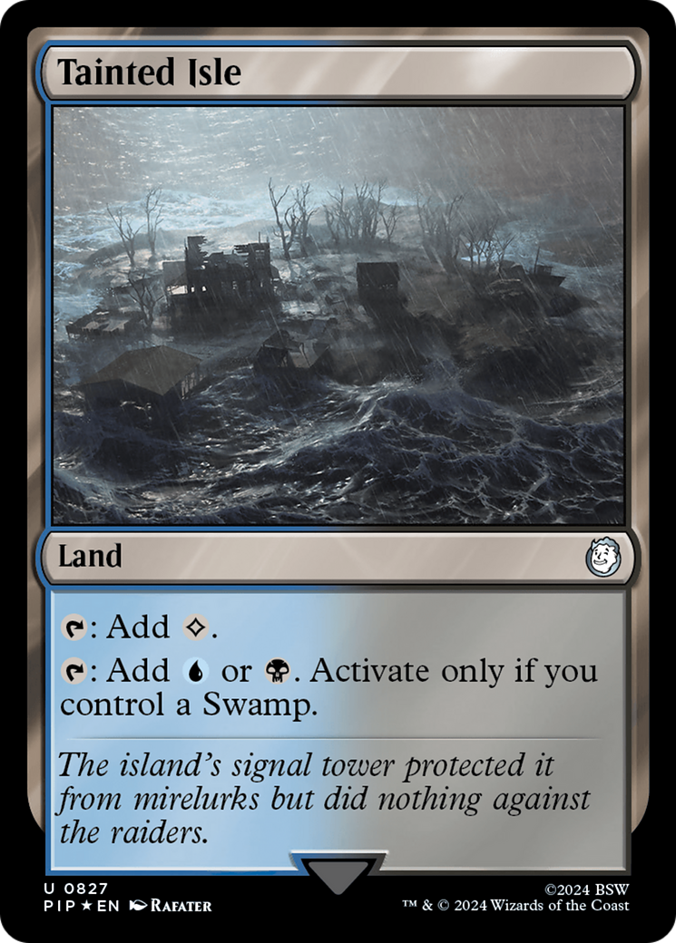 Tainted Isle (Surge Foil) [Fallout] | Chromatic Games