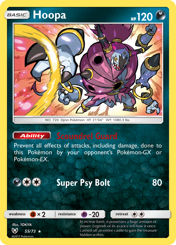 Hoopa (55/73) [Sun & Moon: Shining Legends] | Chromatic Games