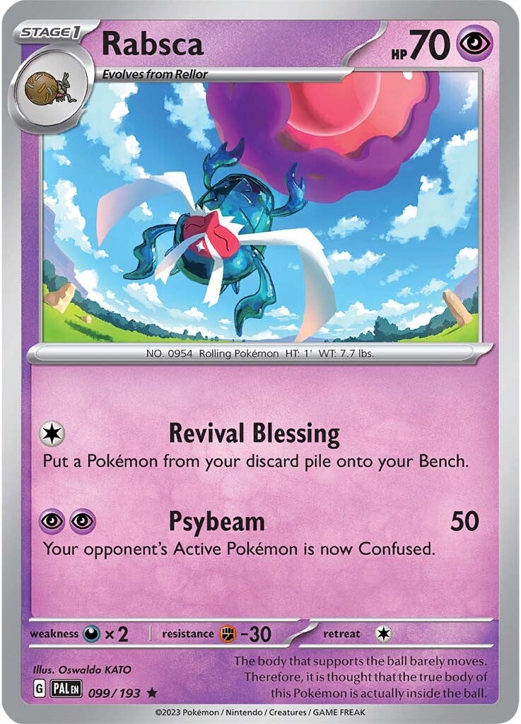 Rabsca (099/193) [Scarlet & Violet: Paldea Evolved] | Chromatic Games