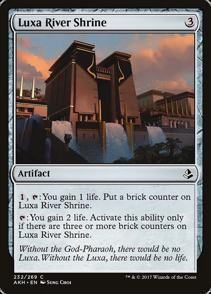 Luxa River Shrine 232/269 (Amonkhet)  | Chromatic Games