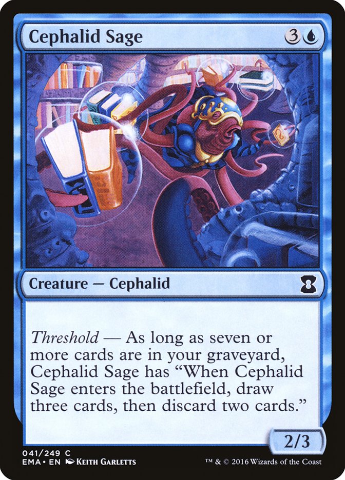 Cephalid Sage 41/249 (Eternal Masters)  | Chromatic Games