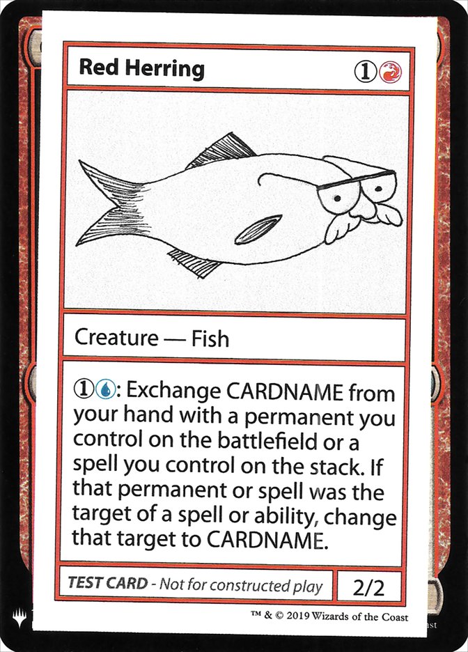 Red Herring [Mystery Booster Playtest Cards] | Chromatic Games