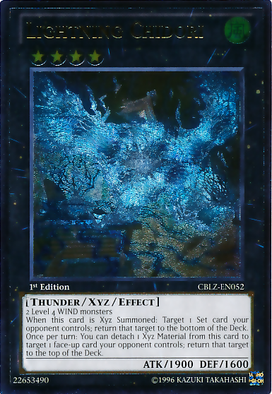Lightning Chidori [CBLZ-EN052] Ultimate Rare | Chromatic Games