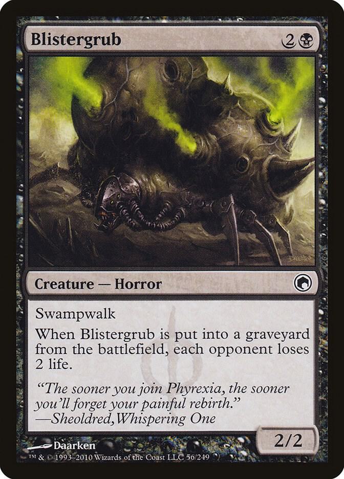 Blistergrub 56/249 (Scars of Mirrodin)  | Chromatic Games