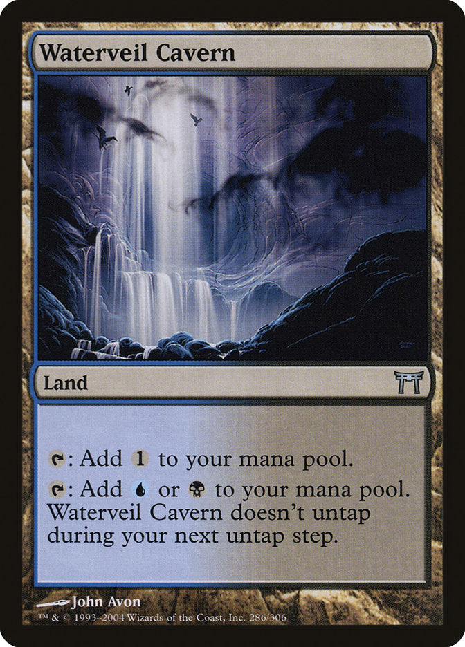 Waterveil Cavern 286/306 (Champions of Kamigawa)  | Chromatic Games