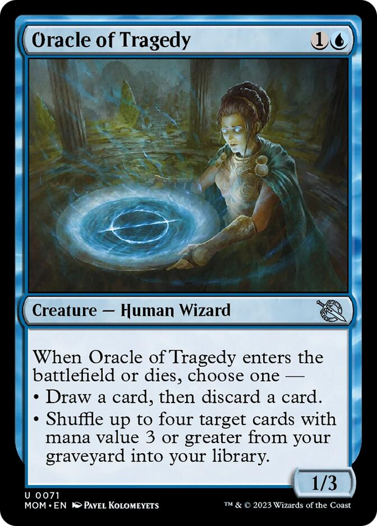 Oracle of Tragedy [March of the Machine] | Chromatic Games