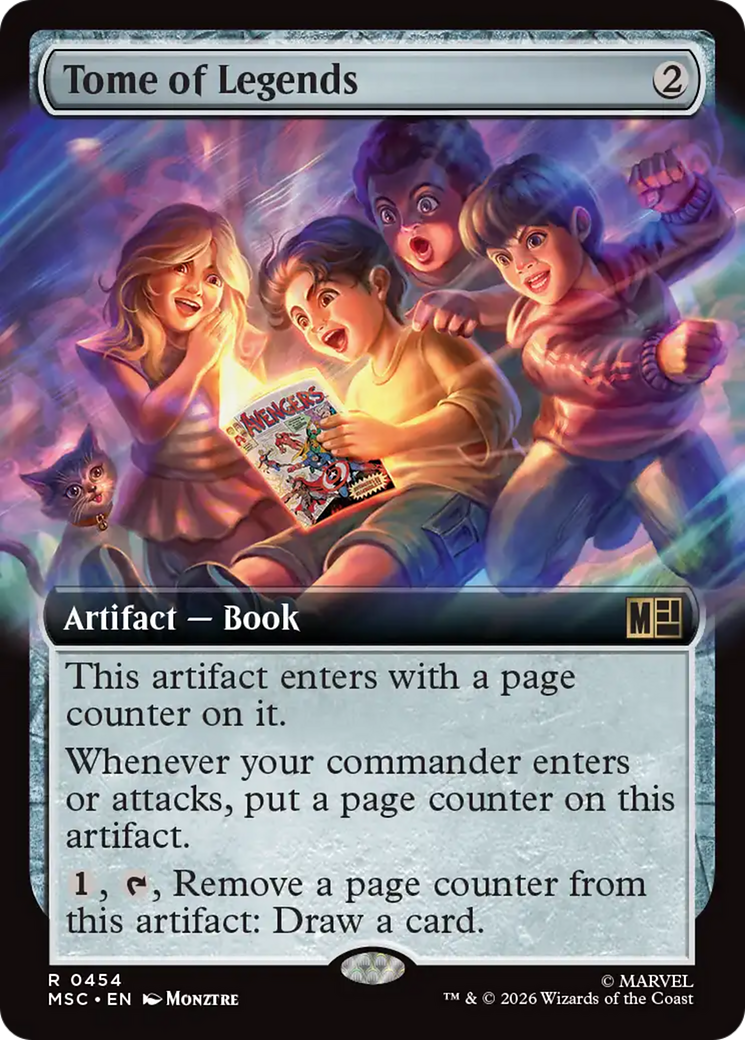 Tome of Legends (Extended Art) [Marvel Super Heroes Commander] | Chromatic Games