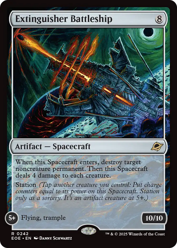 Extinguisher Battleship [Edge of Eternities] | Chromatic Games