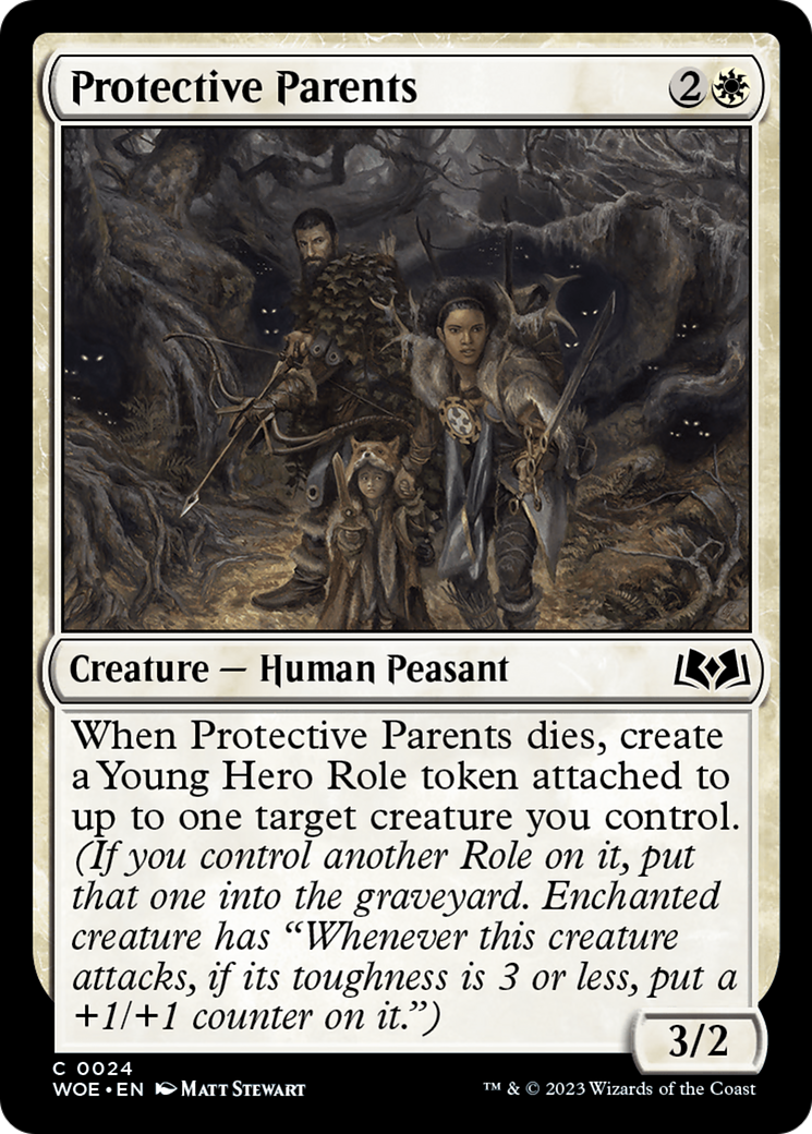 Protective Parents [Wilds of Eldraine] | Chromatic Games