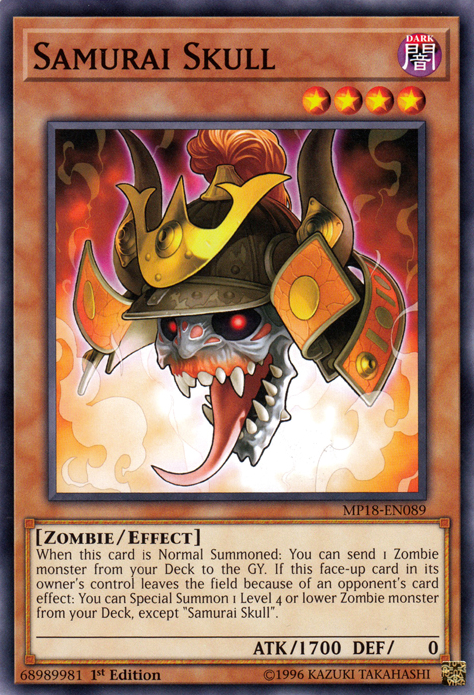 Samurai Skull [MP18-EN089] Common | Chromatic Games