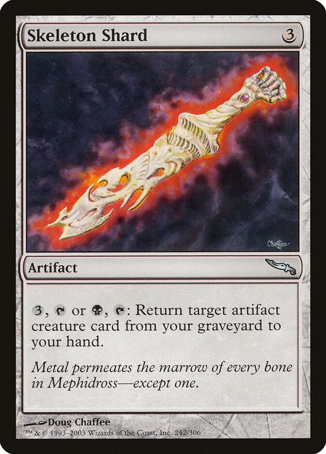 Skeleton Shard 242/306 (Mirrodin)  | Chromatic Games