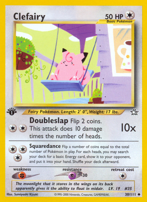 Clefairy (30/111) [Neo Genesis 1st Edition] | Chromatic Games