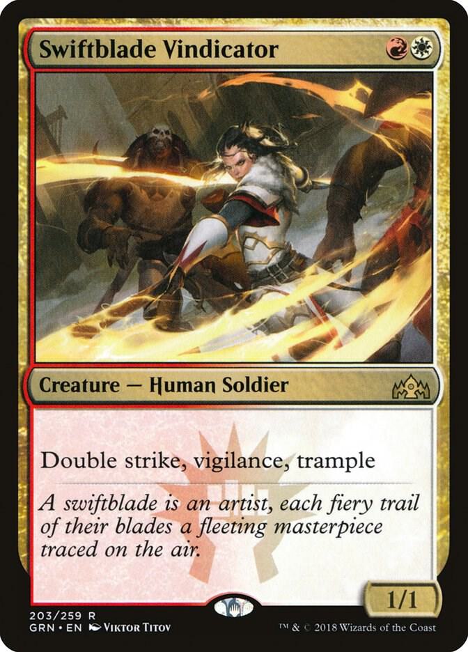 Swiftblade Vindicator 203/259 (Guilds of Ravnica)  | Chromatic Games