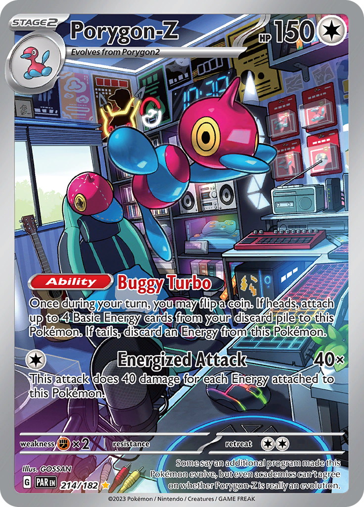 Porygon-Z (214/182) [Scarlet & Violet: Paradox Rift] | Chromatic Games