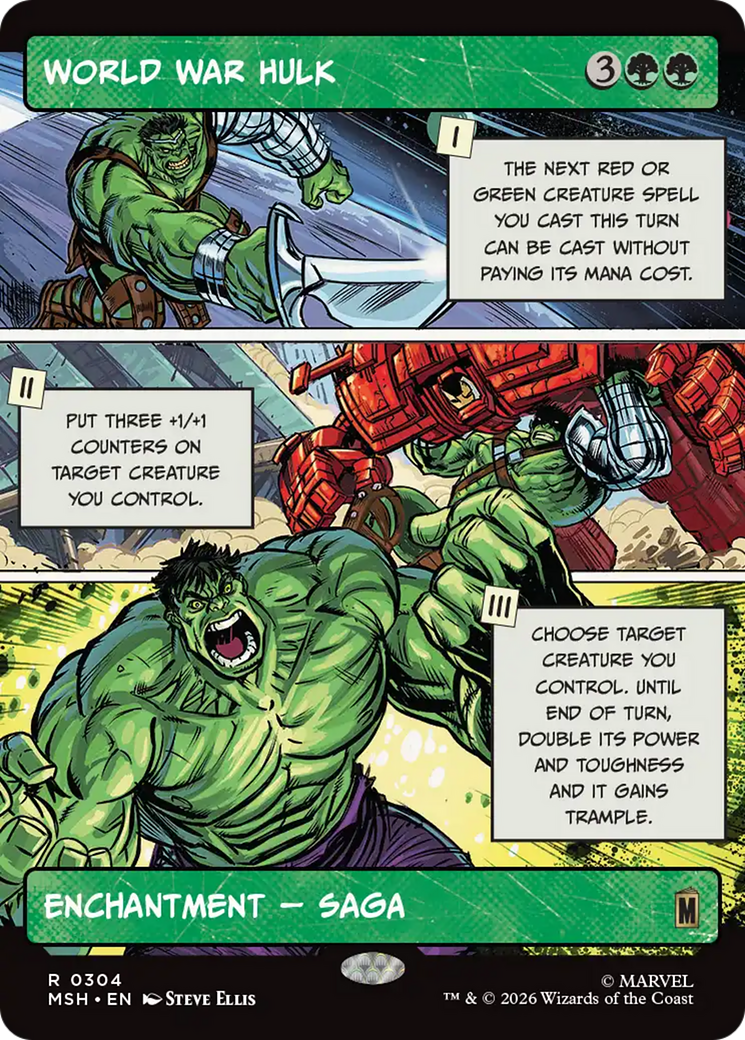 World War Hulk (Borderless) [Marvel Super Heroes] | Chromatic Games