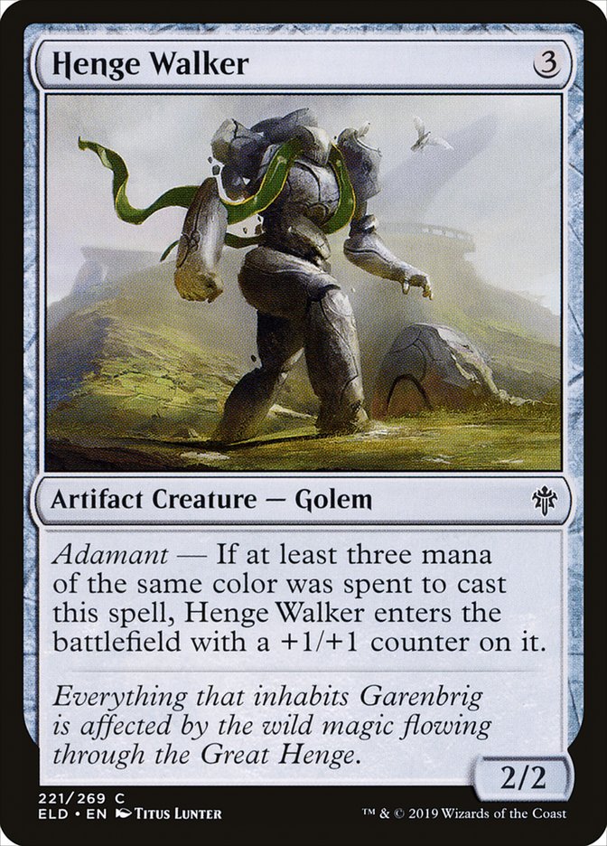 Henge Walker 221 (Throne of Eldraine)  - Foil | Chromatic Games