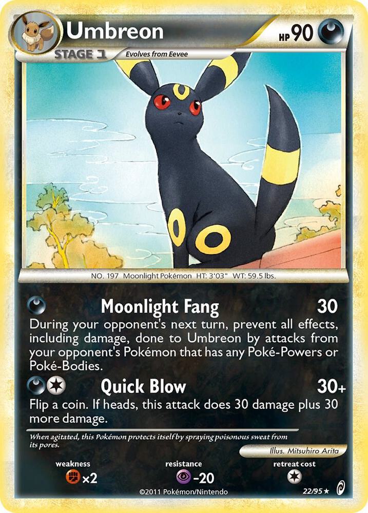 Umbreon 22/95 (Call of Legends)  - Reverse Holofoil | Chromatic Games