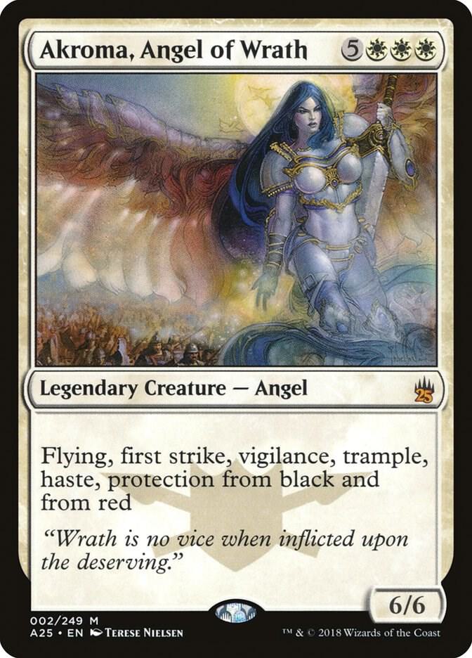 Akroma, Angel of Wrath 2/249 (Masters 25)  | Chromatic Games