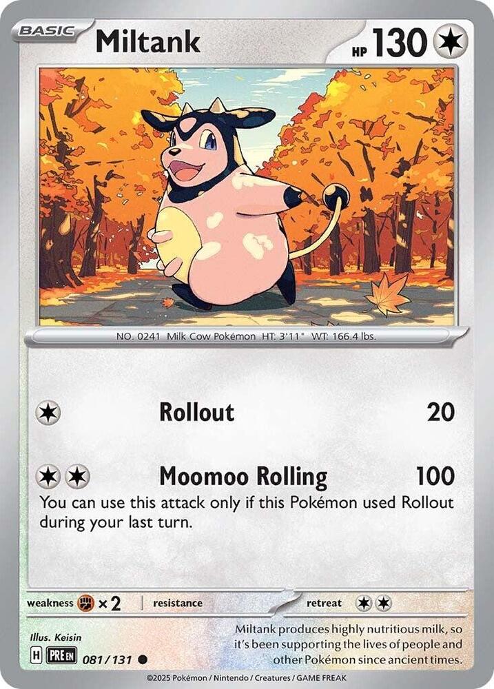 Miltank (081/131) [Scarlet & Violet: Prismatic Evolutions] | Chromatic Games