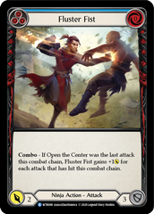 Fluster Fist (Blue) [U-WTR088] (Welcome to Rathe Unlimited)  Unlimited Rainbow Foil | Chromatic Games