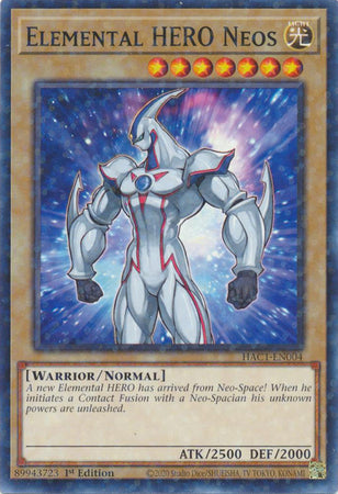 Elemental HERO Neos (Duel Terminal) [HAC1-EN004] Parallel Rare | Chromatic Games