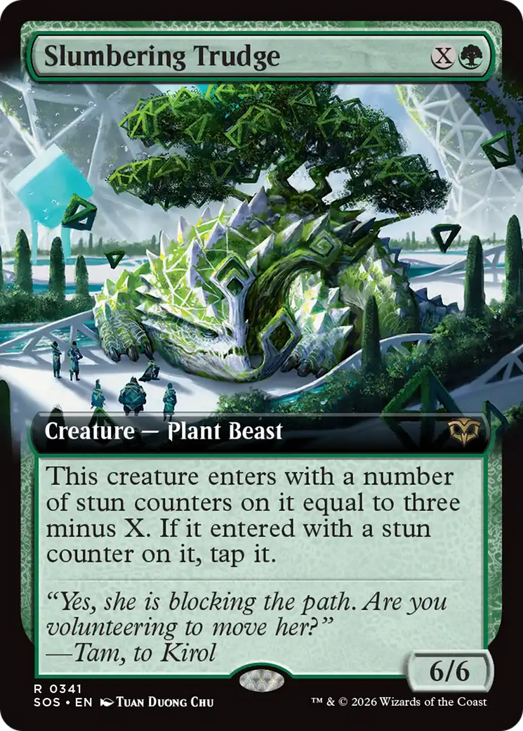 Slumbering Trudge (Extended Art) [Secrets of Strixhaven] | Chromatic Games