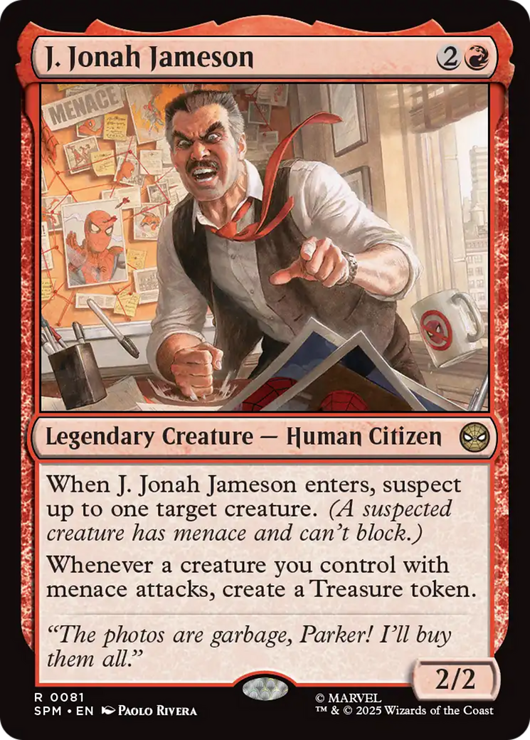J. Jonah Jameson [Marvel's Spider-Man] | Chromatic Games