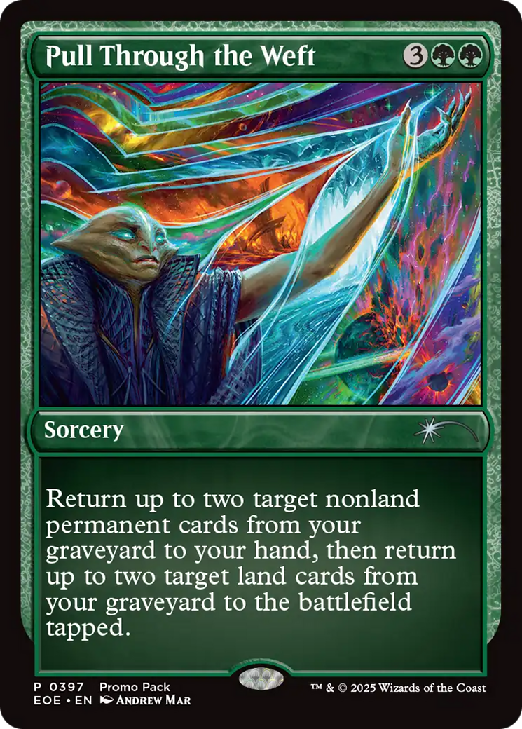 Pull Through the Weft [Edge of Eternities Promo Pack] | Chromatic Games
