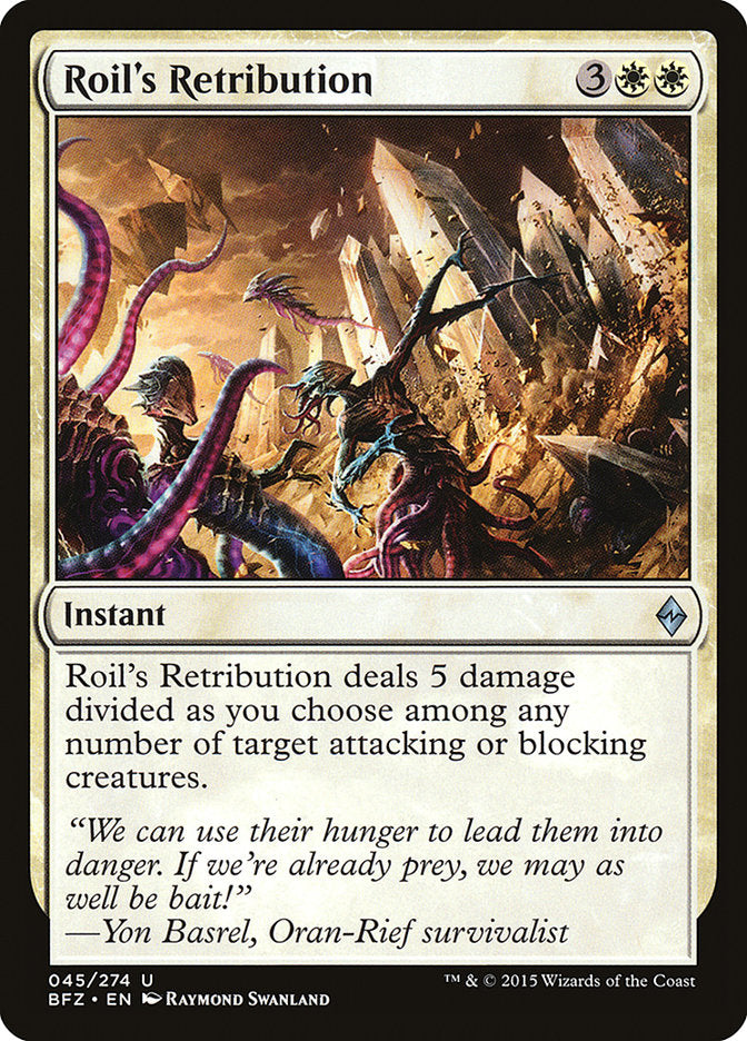 Roil's Retribution 45/274 (Battle for Zendikar)  | Chromatic Games