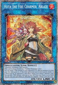 Hiita the Fire Charmer, Ablaze (Starlight Rare) [PHRA-EN100] Starlight Rare | Chromatic Games