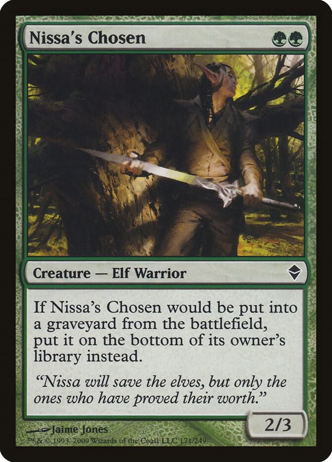 Nissa's Chosen 171/249 (Zendikar)  | Chromatic Games
