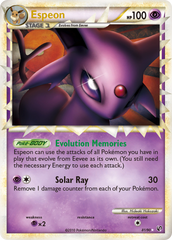 Espeon (81/90) [HeartGold & SoulSilver: Undaunted] | Chromatic Games