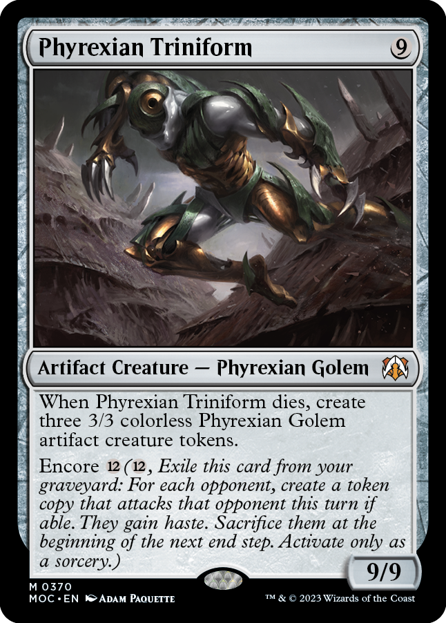 Phyrexian Triniform [March of the Machine Commander] | Chromatic Games