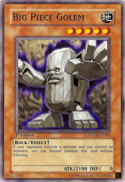 Big Piece Golem [TDGS-EN008] Rare | Chromatic Games