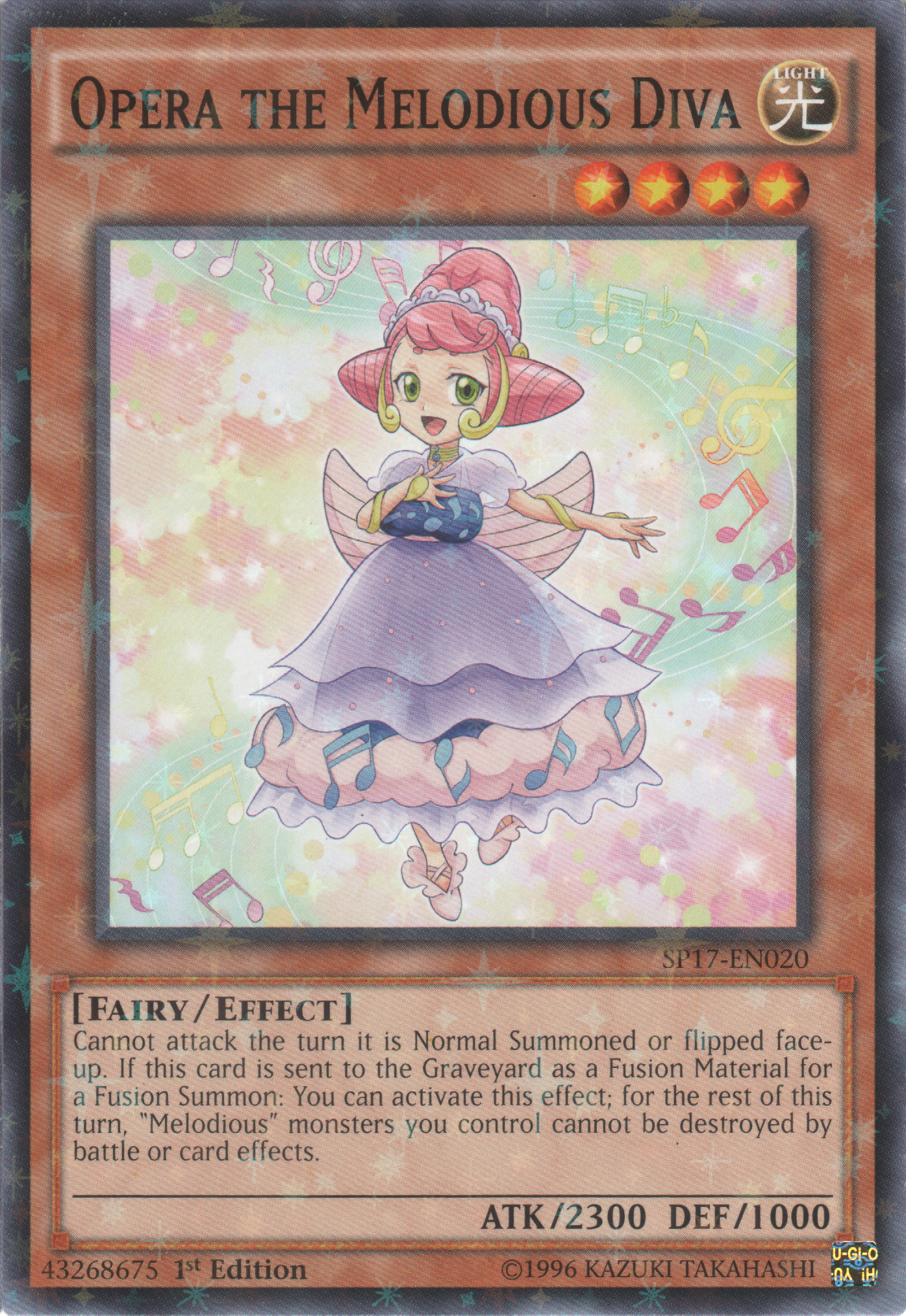 Opera the Melodious Diva [SP17-EN020] Starfoil Rare | Chromatic Games