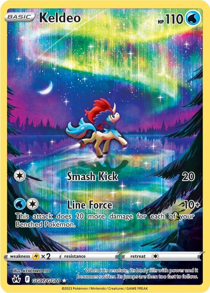 Keldeo (GG07/GG70) [Sword & Shield: Crown Zenith] | Chromatic Games