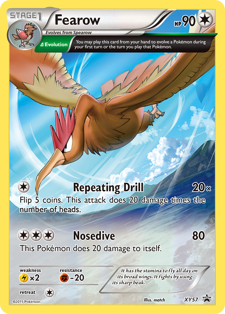 Fearow (XY57) [XY: Black Star Promos] | Chromatic Games