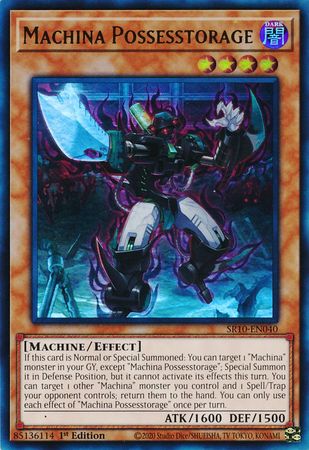 Machina Possesstorage [SR10-EN040] Ultra Rare | Chromatic Games