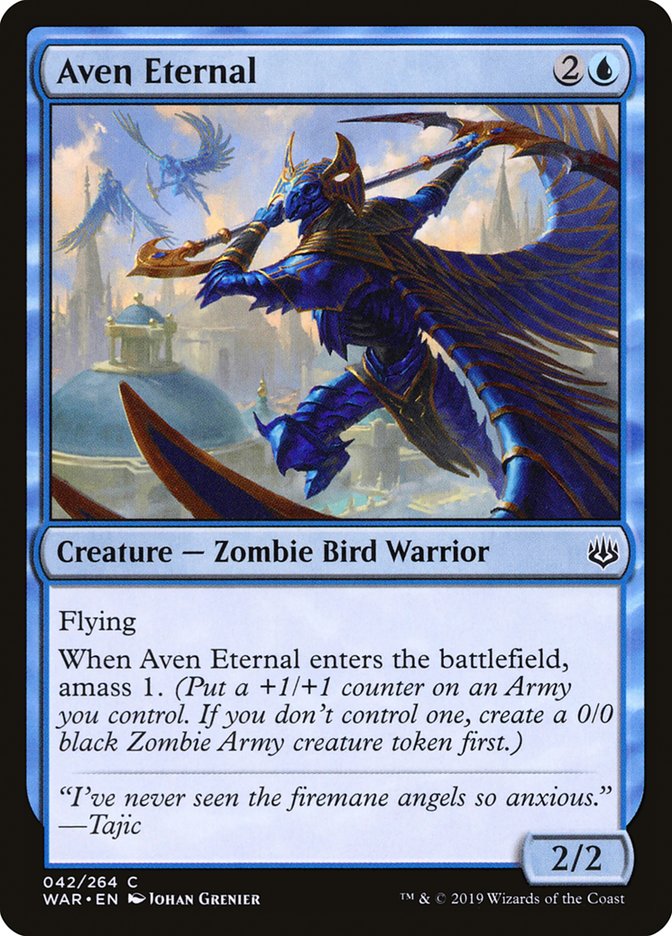 Aven Eternal 42/264 (War of the Spark)  - Foil | Chromatic Games