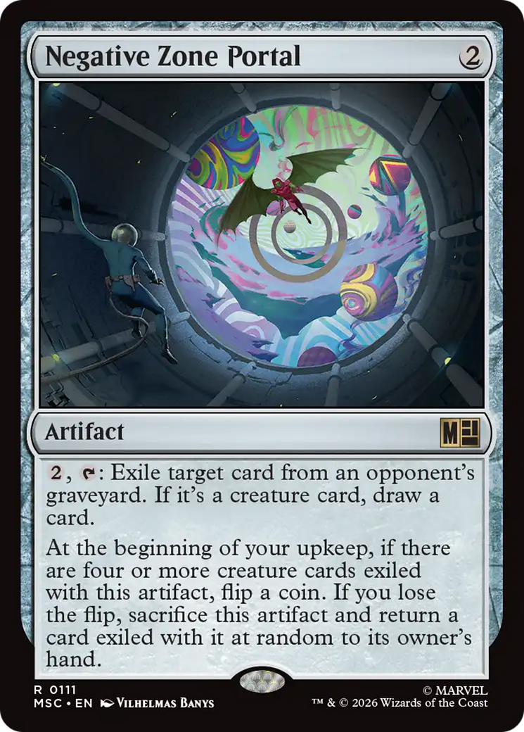 Negative Zone Portal (Surge Foil) [Marvel Super Heroes Commander] | Chromatic Games
