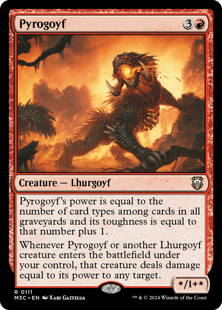 Pyrogoyf [Modern Horizons 3 Commander] | Chromatic Games