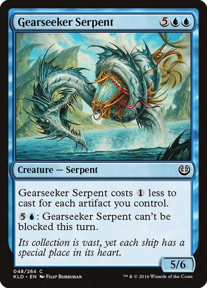 Gearseeker Serpent [Kaladesh] | Chromatic Games